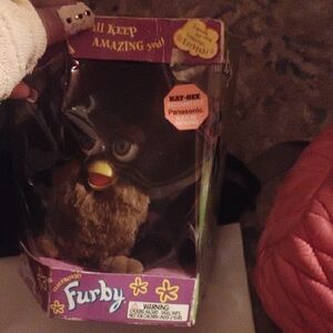 **Original In Box**Gorilla Furby Interactive Plush Toy - Black/Brown - Furby
